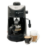 Capresso Espresso Machine,Black/Silver,10 oz. 303.01