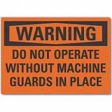 Lyle Machine Guards Warn Labl,3.5x5in,Polyest LCU6-0148-ND_5X3.5