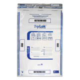 TripLOK™ Deposit Bag, Plastic, 4 Mil, 20 X 28, Clear, 50/pack 585059