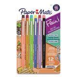 Paper Mate® PEN,FLAIR,SCNTD,12CT,AST 2125359
