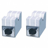 Insize Magnetic V-Block Set,V Block Shape,Steel 6891-1
