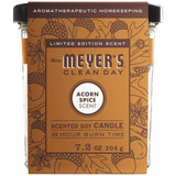 Mrs. Meyer's Clean Day 7.2 Oz. Acorn Spice Large Soy Candle 329883