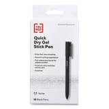 PEN,GEL,STICK,0.5,12,BL