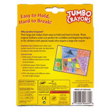 Crayola® Jumbo Crayons, Assorted Colors, 8-Box 52-0389 USS-CYO520389