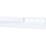 FreedomRail 78 In. White Horizontal Hanging Rail with Cover 7913457811
