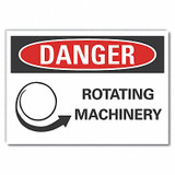 Lyle Rotating Mach Danger Lbl,3.5x5in,Polyest  LCU4-0264-ND_5X3.5