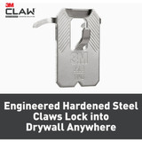 Claw 4ct 25lb Claw Hanger 3PH25M-4ES 243206