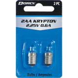 Dorcy Active Series Krypton 2.25V Replacement Flashlight Bulb (2-Pack) 41-1664