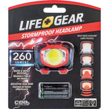 Life Gear Storm Proof 260 Lm. LED 3AAA Headlamp 41-3765