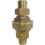 Mepco Steam Trap,25 psi,Brass,1/2 in,3 Ports 1E-VSTG