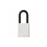 Manufacturer Varies Lockout Padlock,KD,White,2"H 48JT20