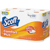 Scott Comfort Plus Extra Soft Toilet Paper (12 Double Rolls) 47618 Pack of 4 600537