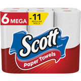 Scott Choose-A-Sheet Paper Towel (6 Mega Roll) 16447 Pack of 4