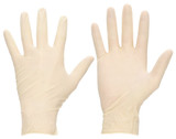 Microflex Natural Rubber Latex Disposable Gloves, M, Powder-Free, 6.30 mil Palm Thickness