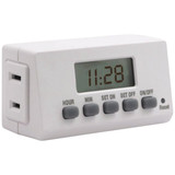 Prime EZ-Set 125V 24 Hr. Indoor Digital Timer TNIDEZ1