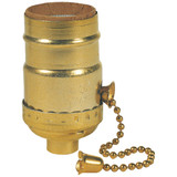Westinghouse Pull Chain Medium Base Brass Lamp Socket 70431