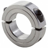 Climax Metal Products Shaft Collar,Clamp,2Pc,1-7/8 In,Aluminum 2C-187-A