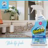 OdoBan 32 Oz. Fresh Linen Multi-Purpose Fabric & Air Freshener Disinfectant Spray