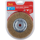 Do it 6 In. Coarse Bench Grinder Wire Wheel