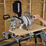 Genesis 10 In. 15-Amp Sliding Compound Miter Saw with Laser