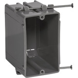 Gardner Bender 1-Gang PVC New Work Wall Electrical Box, 20 Cu. In. BOX-NS20