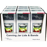 Country Classics Regular Mouth Canning Jar Lids & Bands (12-Count)