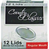 Country Classics Regular Mouth Canning Jar Lids (12-Count) Pack of 24