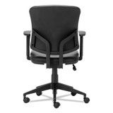 Alera® CHAIR,LEATHER,W-ARMS,BK ALETE4819 USS-ALETE4819