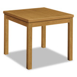 HON® Laminate Occasional Table, Square, 24w X 24d X 20h, Harvest H80192.CC