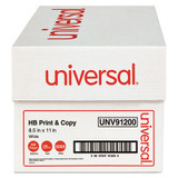 Universal® PAPER,8.5X11,20#,HB,WH UNV91200 USS-UNV91200