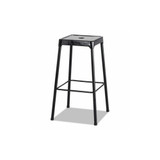 Safco® STOOL,BAR HEIGHT,STEEL,BK 6606BL