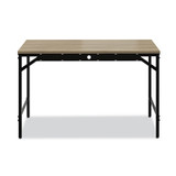 Safco® Simple Work Desk, 45.5" X 23.5" X 29.5", Walnut 5272BLWL USS-SAF5272BLWL