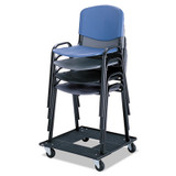 CART,STACK CHAIR,BK