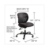 CHAIR,BIG & TALL,BK