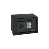 FireKing® Small Personal Safe, 0.3 cu ft, 12.19w x 7.56d x 7.88h, Black HS1207