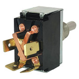 Carling Technologies Reversing Toggle Switch, On/Off/On, DPDT 6GO53-73/TABS