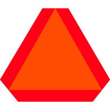 Rockford Silk Screen Process Vehicle Placard,Slow Moving Vehcle Sign SMV-D3-AA