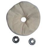 Sim Supply Buffing Wheel,Loose Sewn,8 In Dia.  12U086