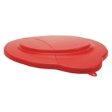 Vikan Pail Lid,Red,14 5/8 in Diameter  56934