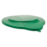 Vikan Pail Lid,Green,14 5/8 in Diameter  56932