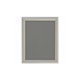 United Visual Products Poster Frame,Silver,8.5in H UVNSF811