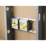Nvent Caddy Box Support, 2-1-8 in. Deep Boxes, Blue 766PMD