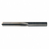 Chicago-Latrobe Straight Flute Drill,5/32",Carbide 78594