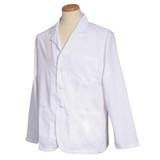 Fashion Seal Lab Coat,L,White,28-1/2 In. L 125 L