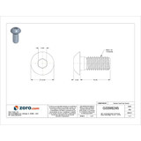 Manufacturer Varies SHCS,Steel,M8-1.25,18mm L,PK50 BHS7008018-050P2