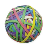 Sim Supply Rubber Band Ball,#30,3-3/16x1/8in,Asst  2WFX9