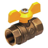 Sim Supply Ball Valve,T-Handle,FNPT,3/4 in  1WMH1