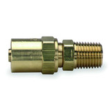 Speedaire Hydraulic Hose Fitting,Brass,1/4",(M)NPT 6X423