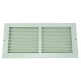 Sim Supply Return Air Grille,6x12",White  4MJP7