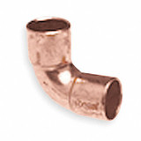 Nibco Elbow,90 Deg,Wrot Copper,1" Tube U607I 1